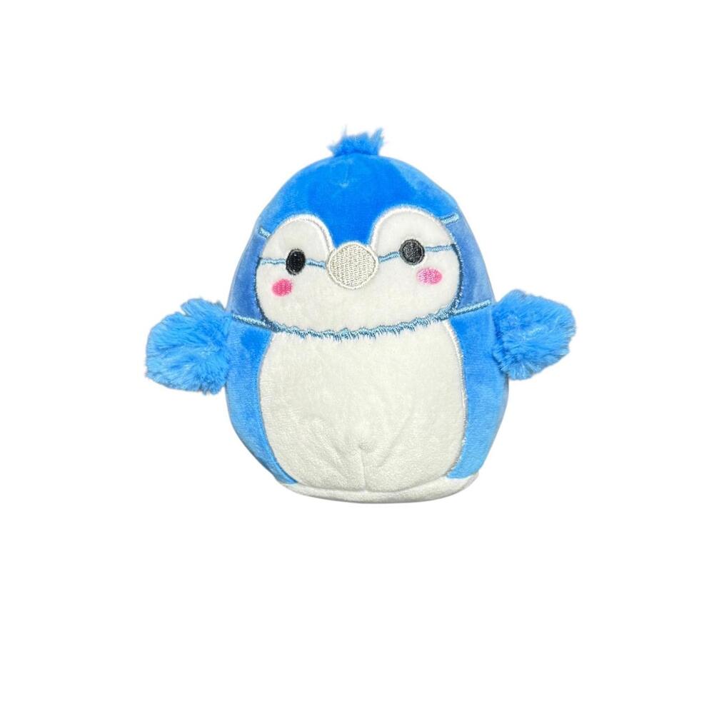 Squishmallows Babs Blue Jay Blue Bird Plush Stuffed Animal Small 5 Inch